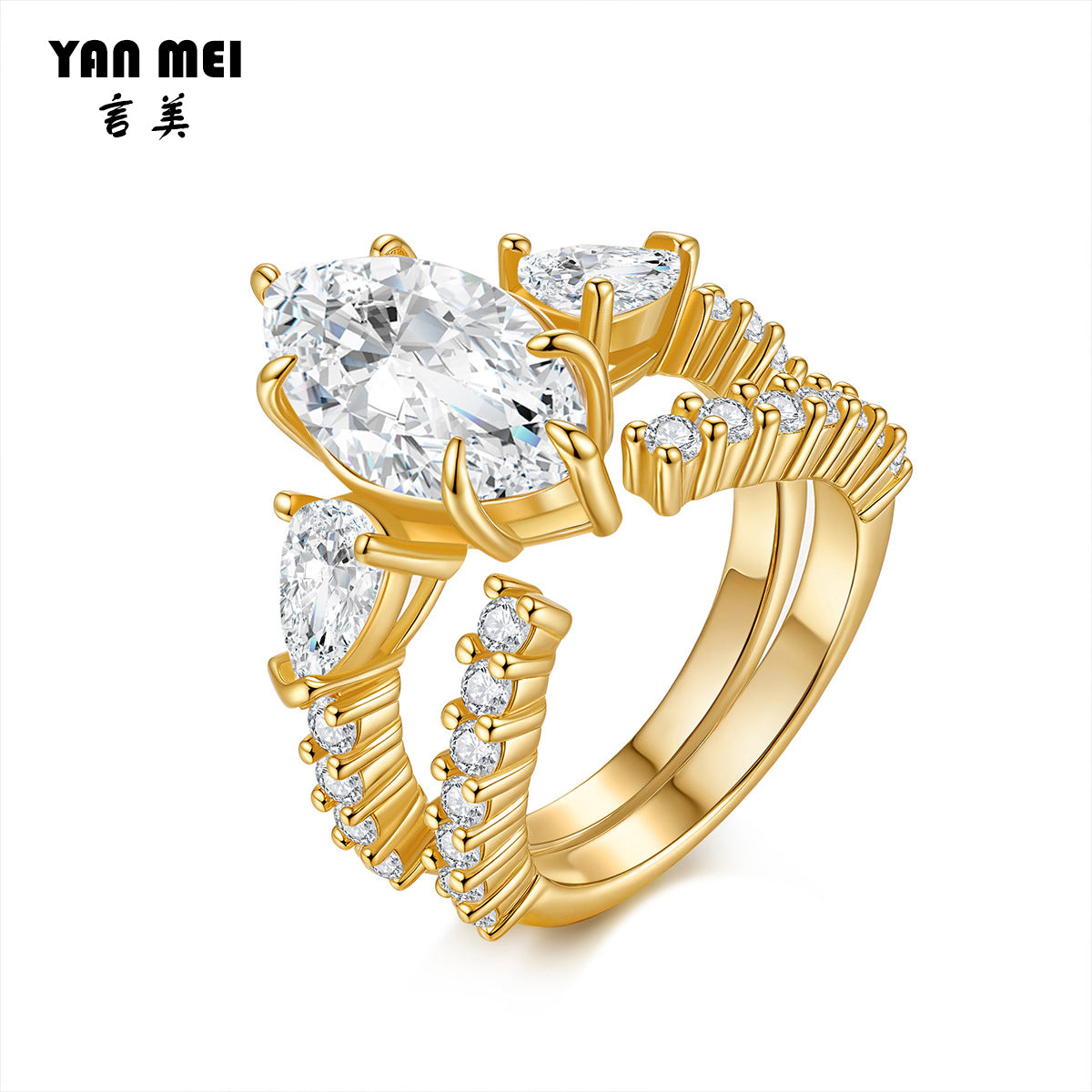 Moissanite Full Eternity Ring