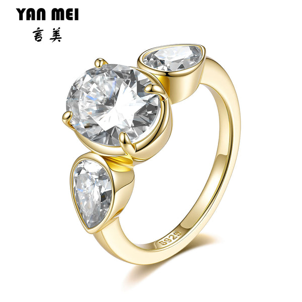 Moissanite Pavé Band Ring