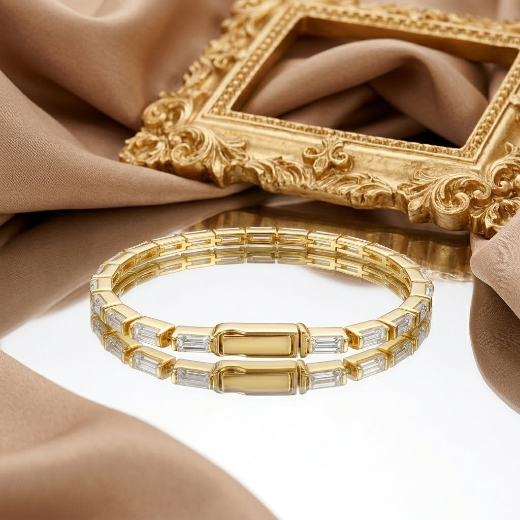 Moissanite Tennis Bracelet