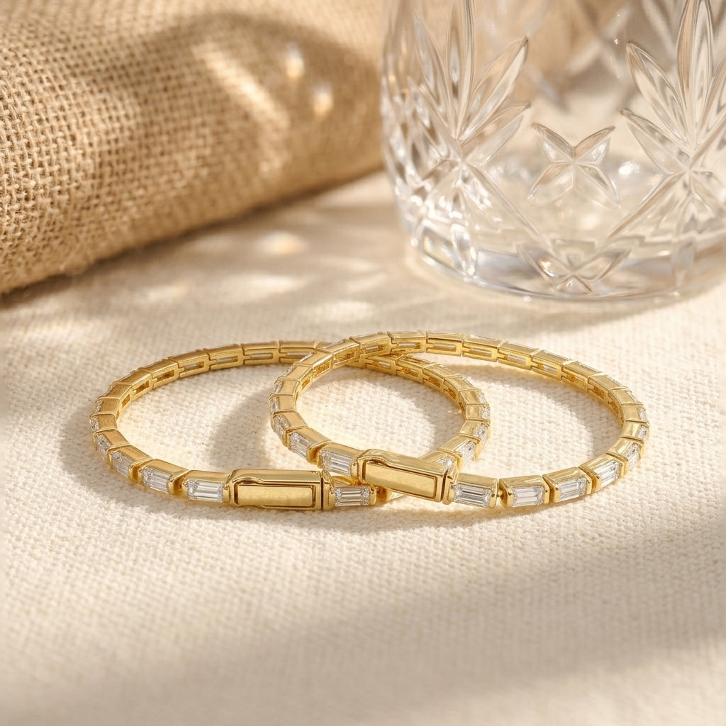 Moissanite Tennis Bracelet