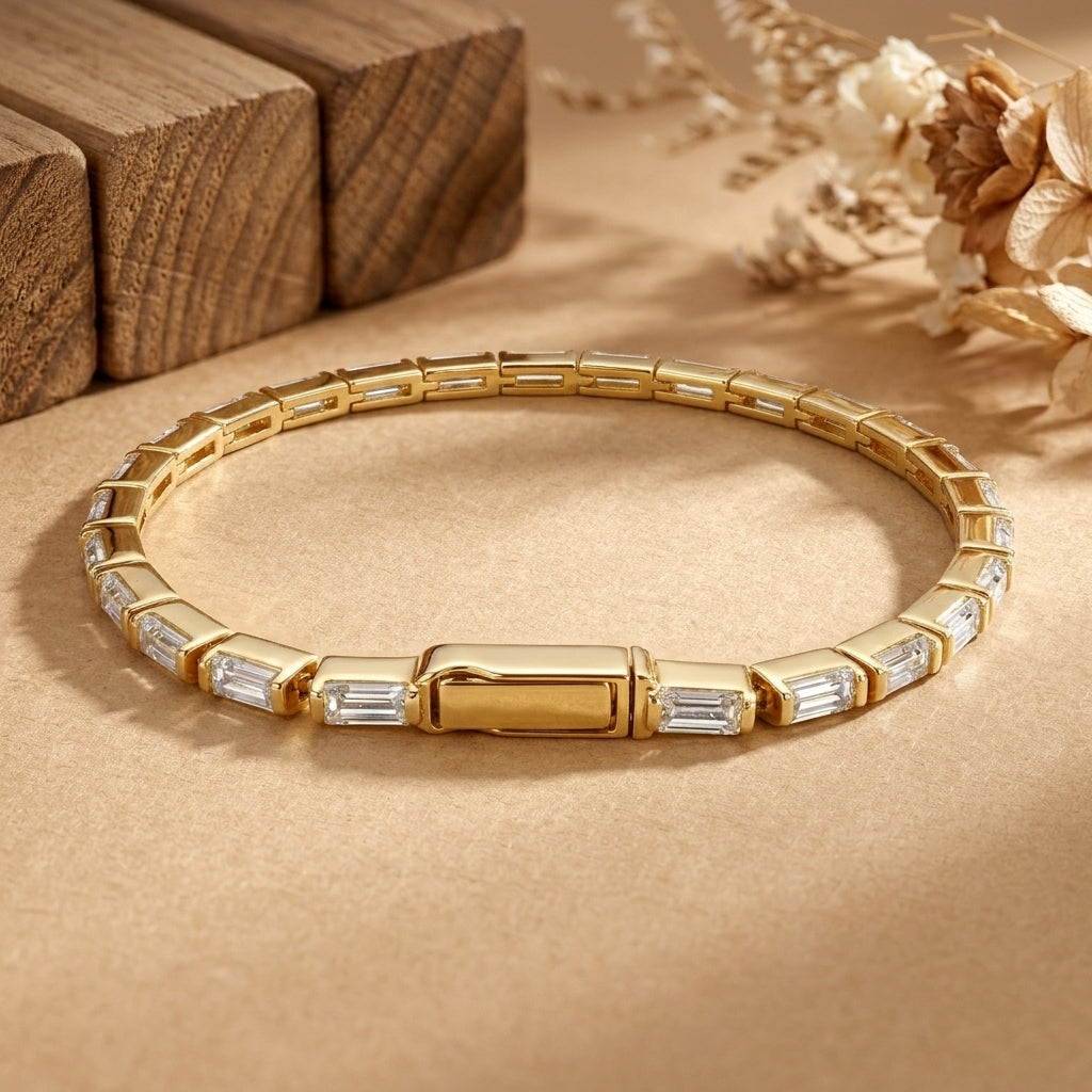 Moissanite Tennis Bracelet