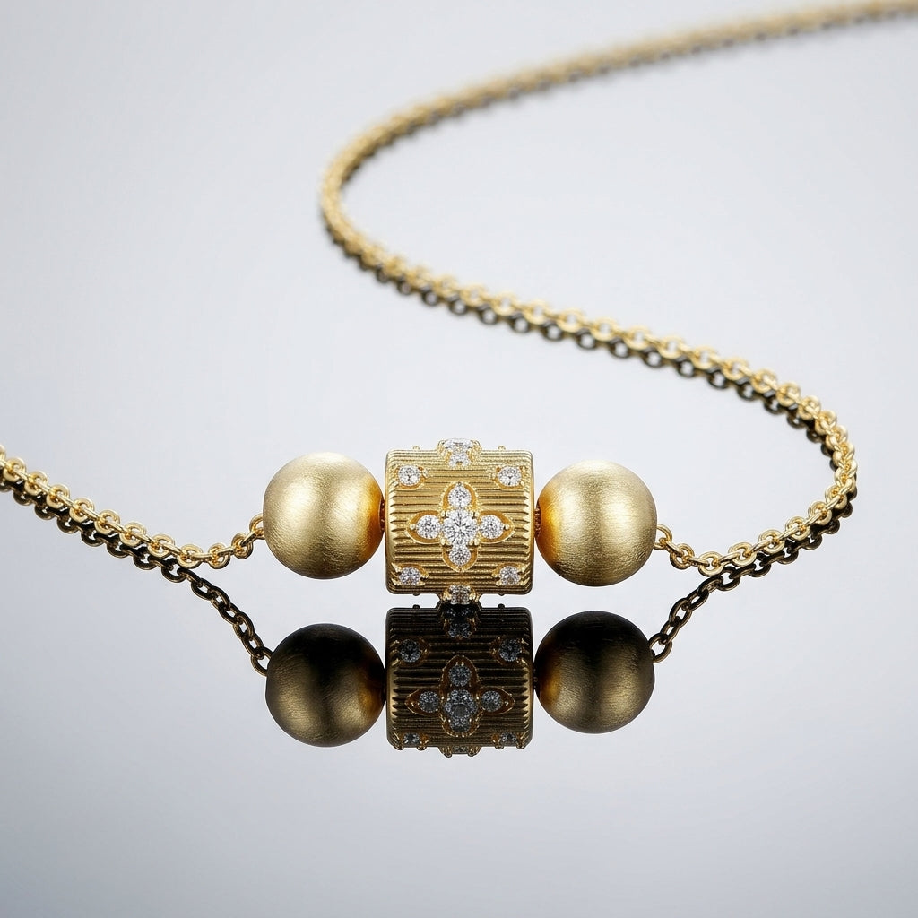 Moissanite Pendant Necklace