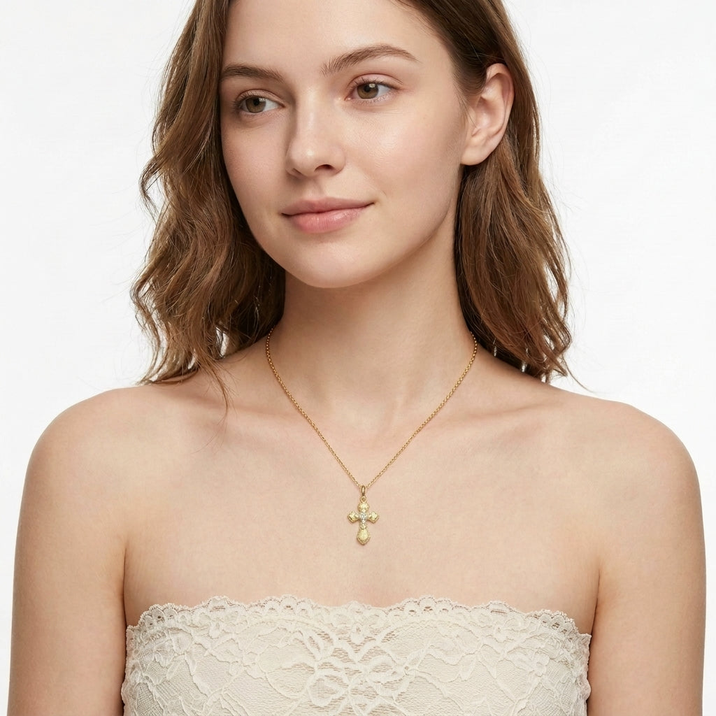 Moissanite Pendant Necklace