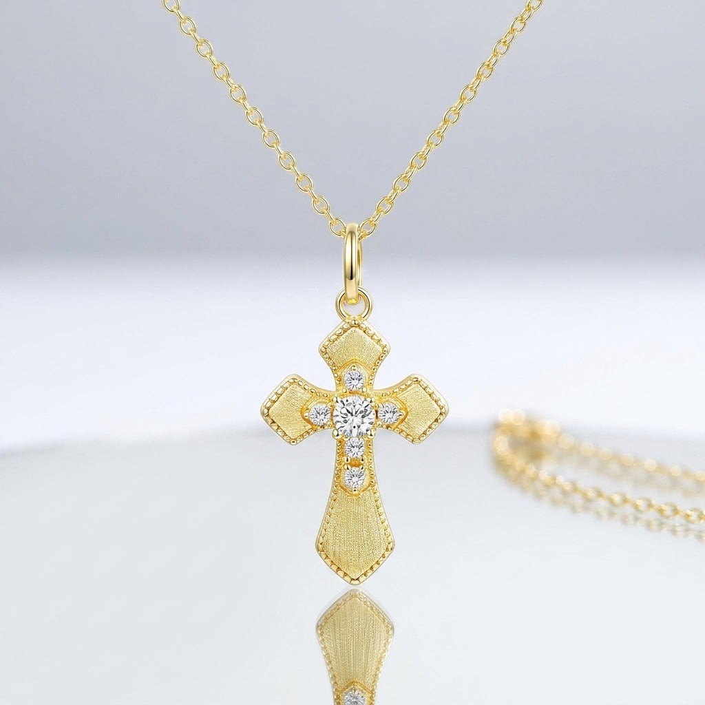 Moissanite Pendant Necklace