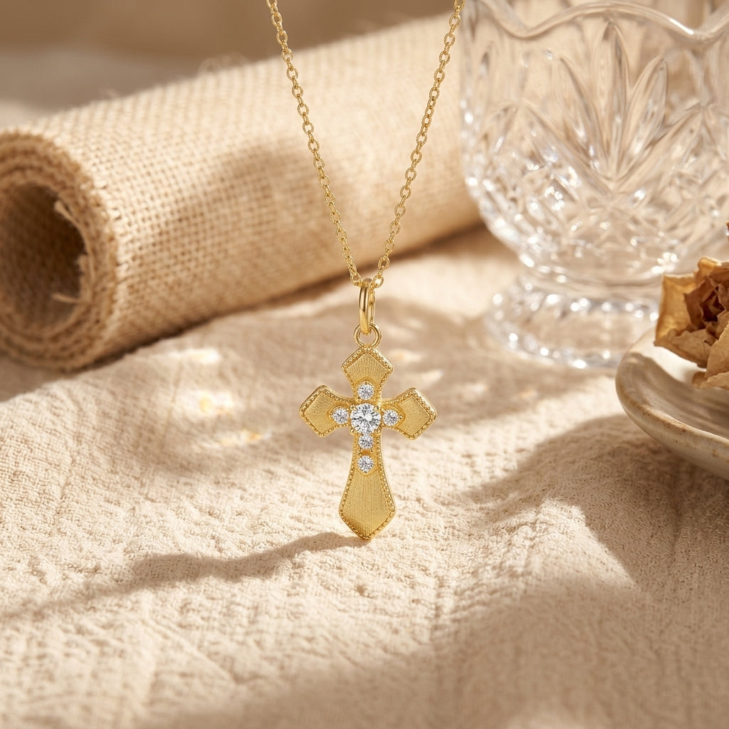 Moissanite Pendant Necklace