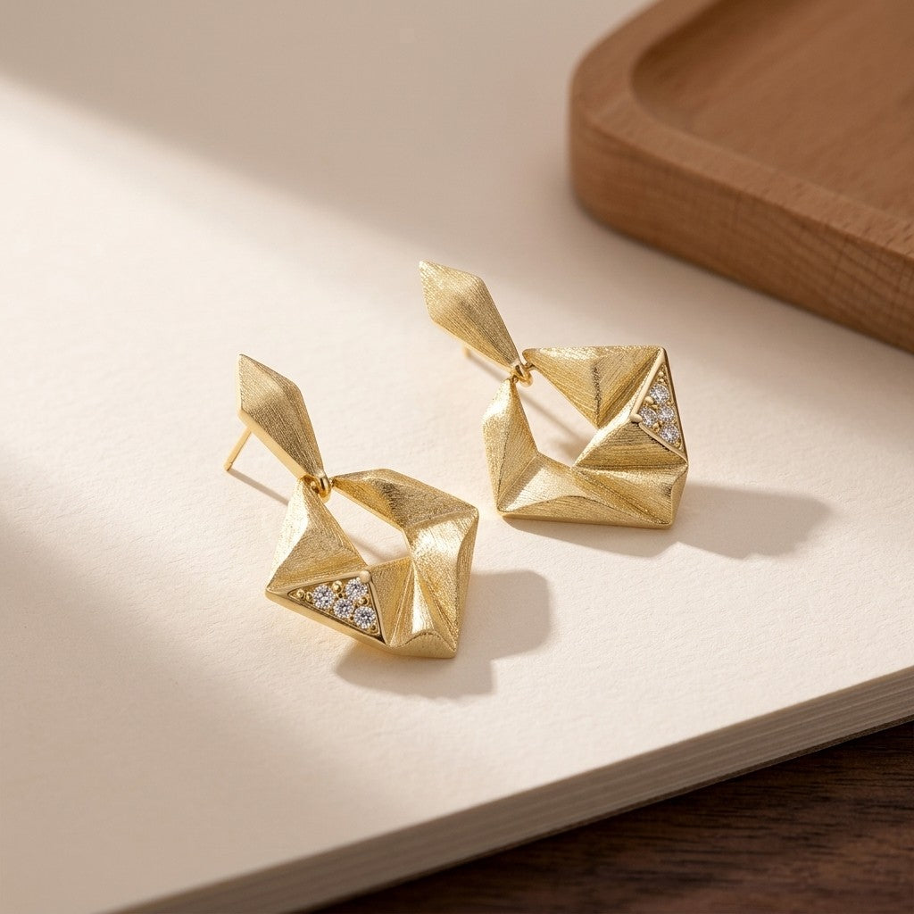 Bar Stud Earrings