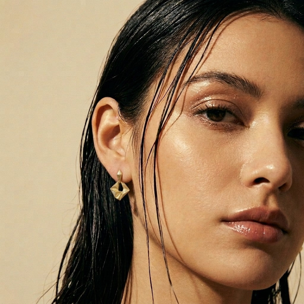 Bar Stud Earrings