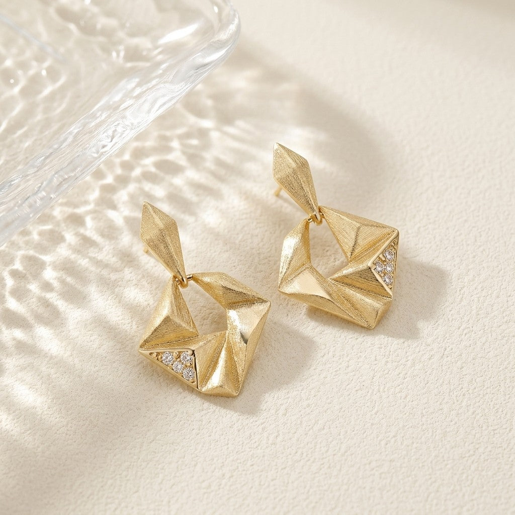 Bar Stud Earrings