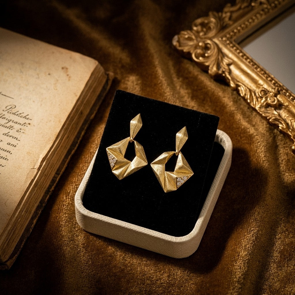 Bar Stud Earrings