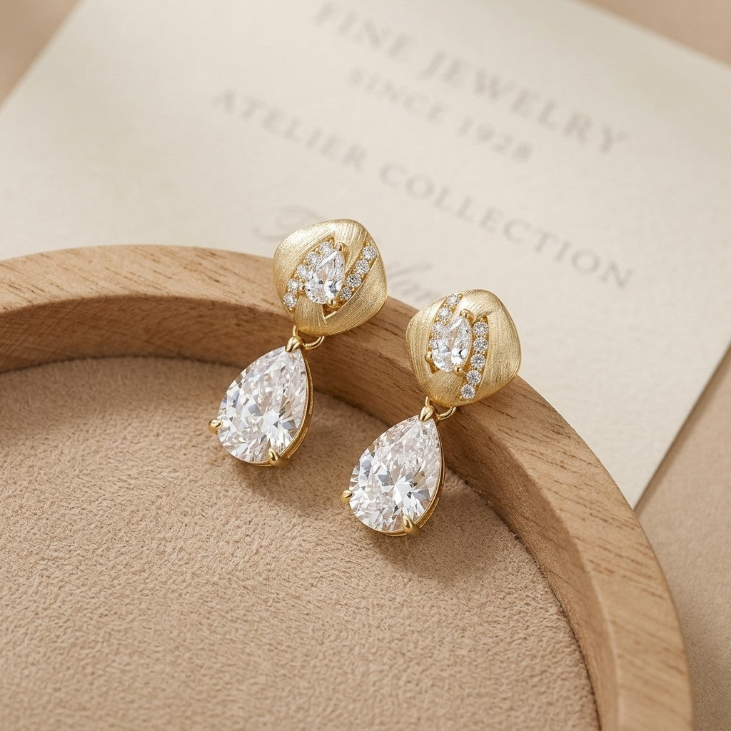 Moissanite Stud Earrings