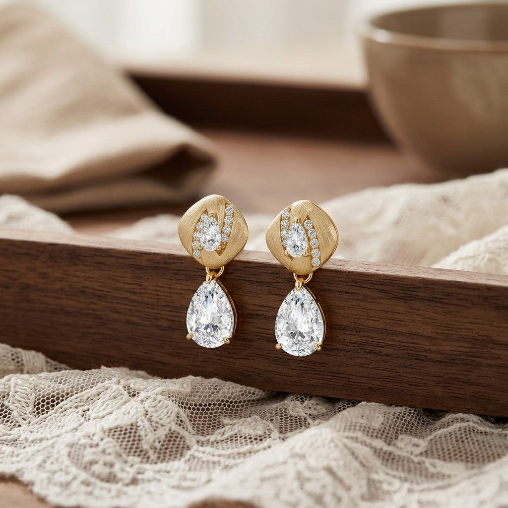 Moissanite Stud Earrings