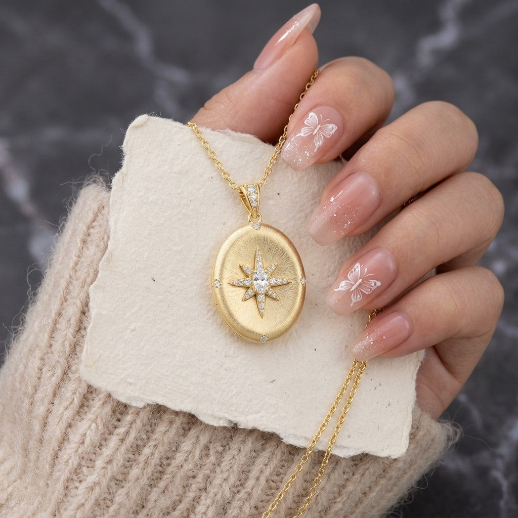 Moissanite Pendant Necklace