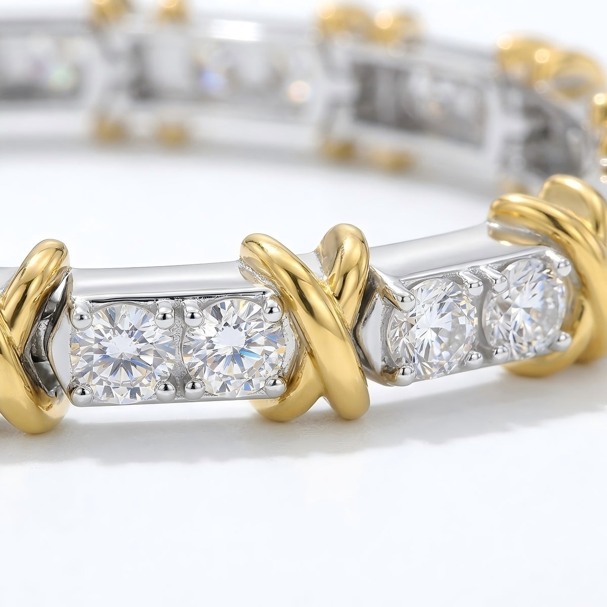 Moissanite Tennis Bracelet