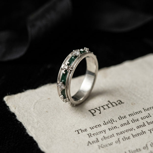 Moissanite Pavé Band Ring