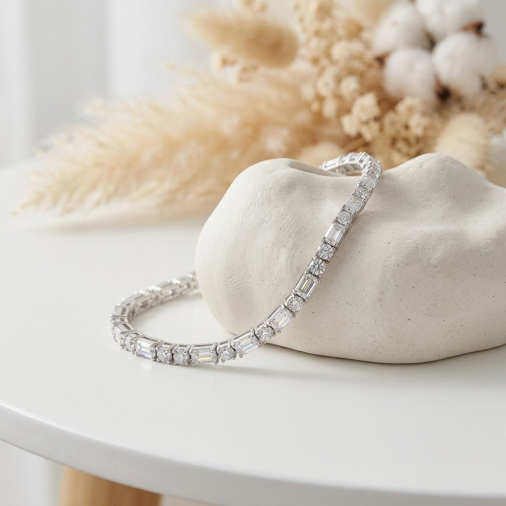 Moissanite Tennis Bracelet