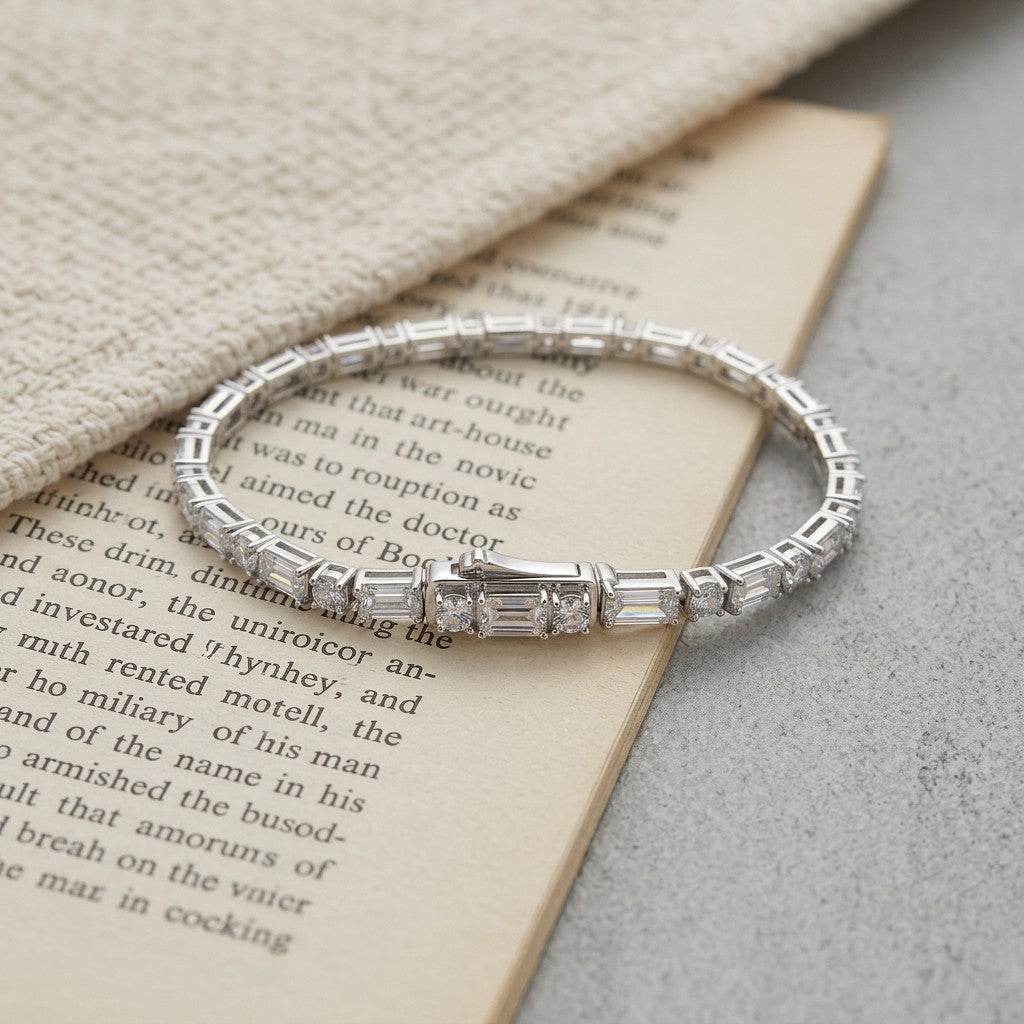Moissanite Tennis Bracelet