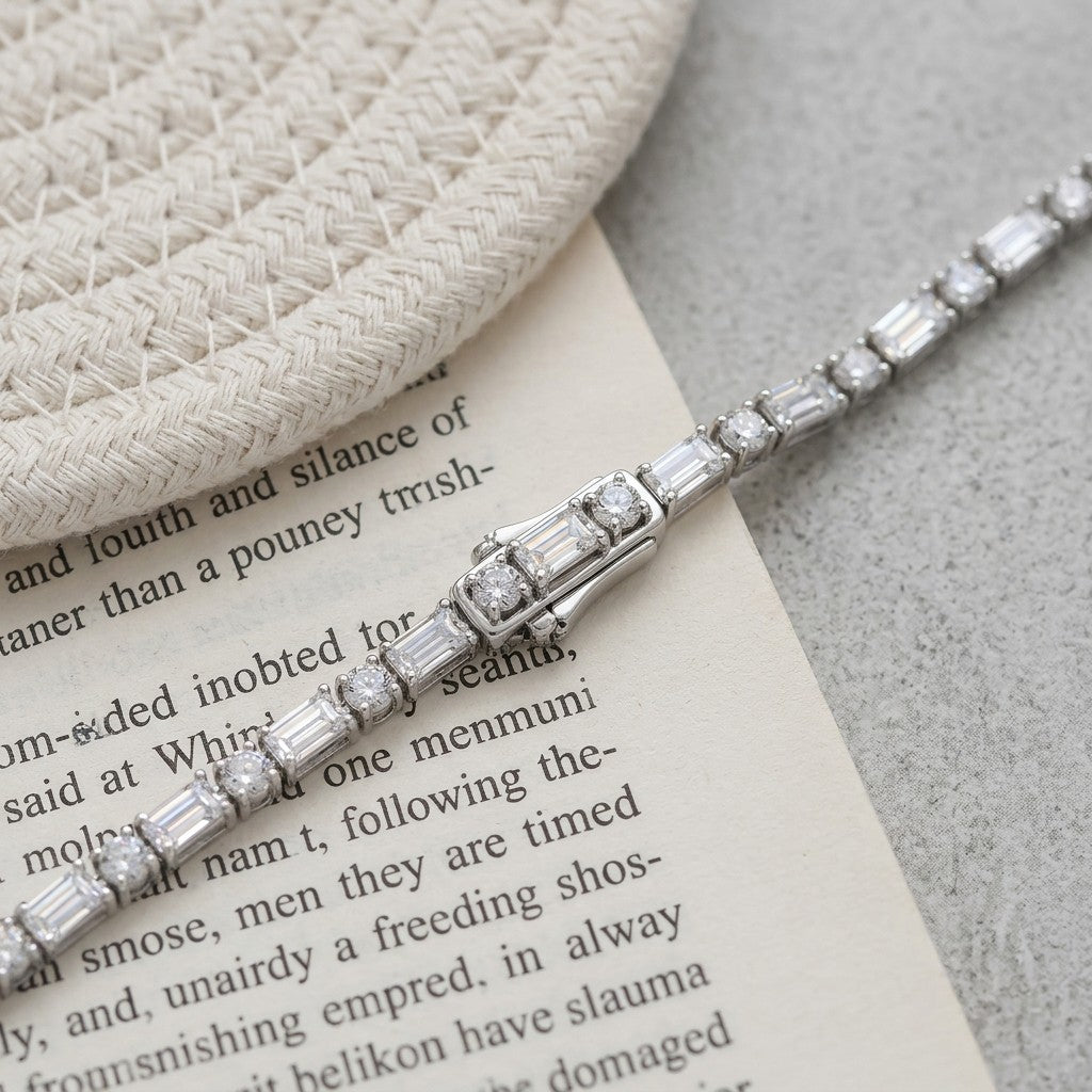Moissanite Tennis Bracelet