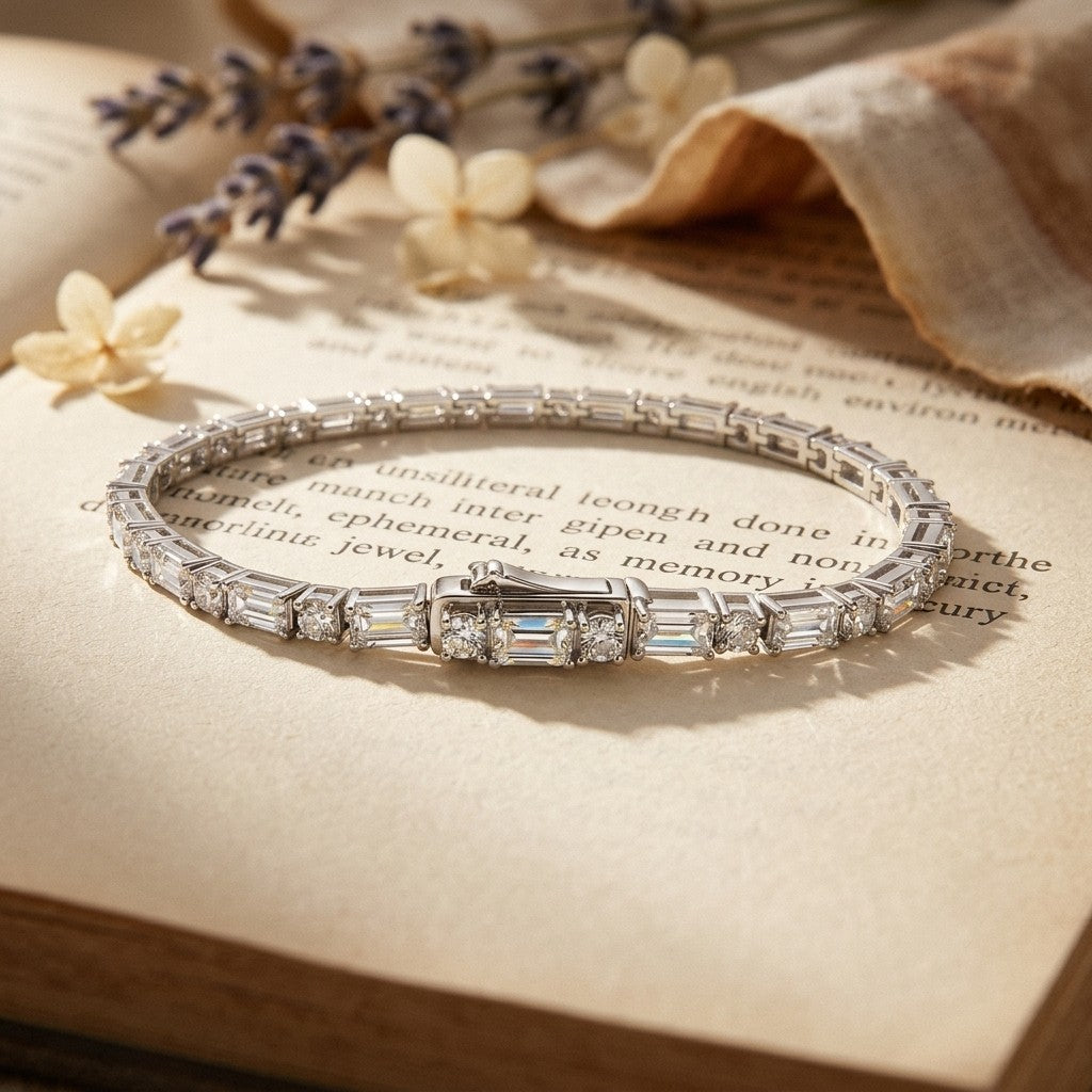 Moissanite Tennis Bracelet