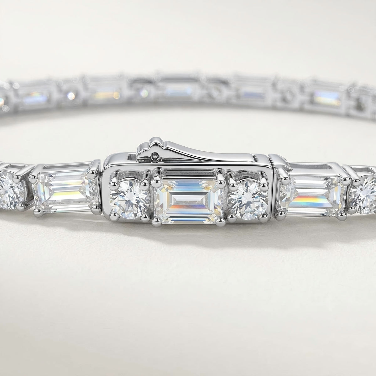 Moissanite Tennis Bracelet