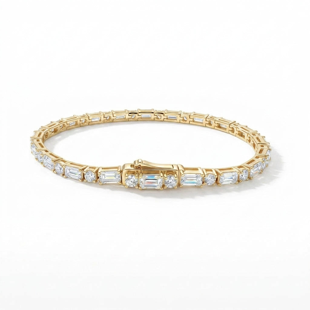 Moissanite Tennis Bracelet