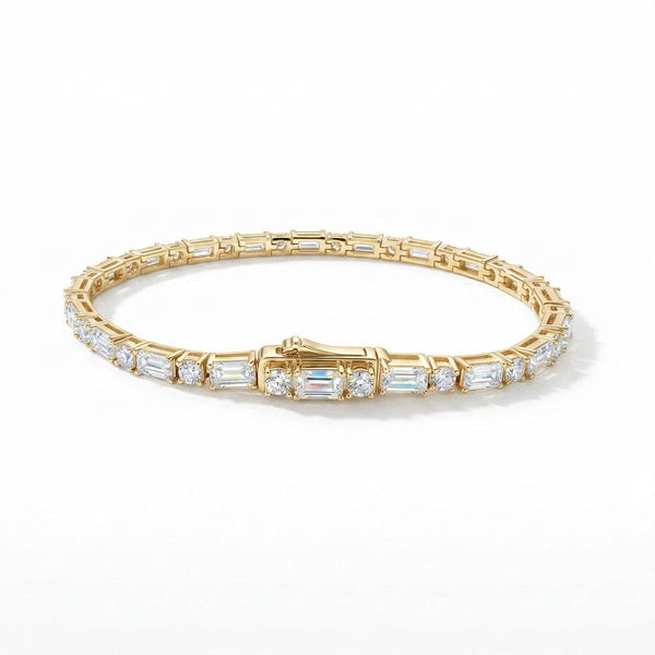 Moissanite Tennis Bracelet