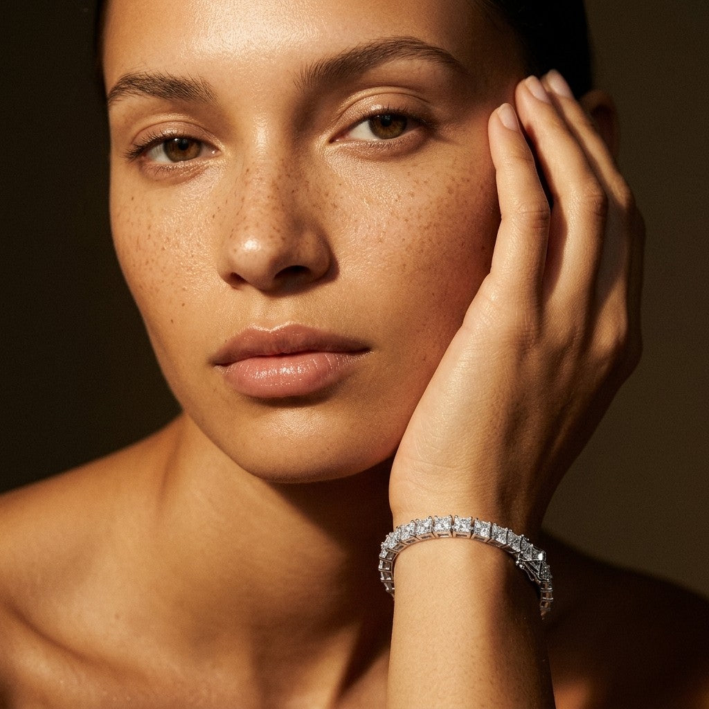 Moissanite Tennis Bracelet