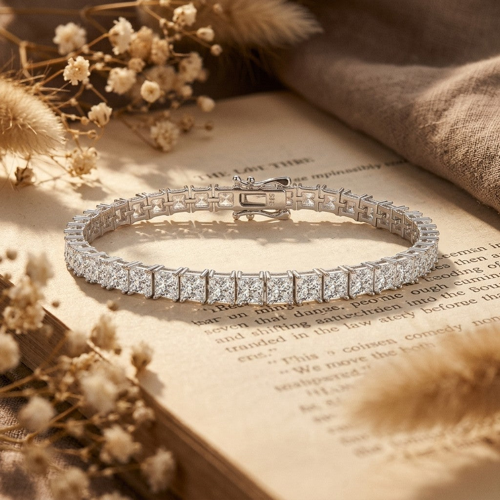 Moissanite Tennis Bracelet
