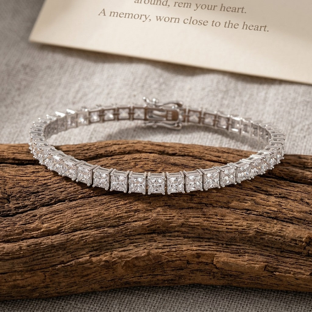 Moissanite Tennis Bracelet