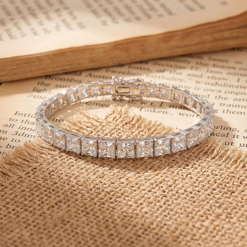 Moissanite Tennis Bracelet