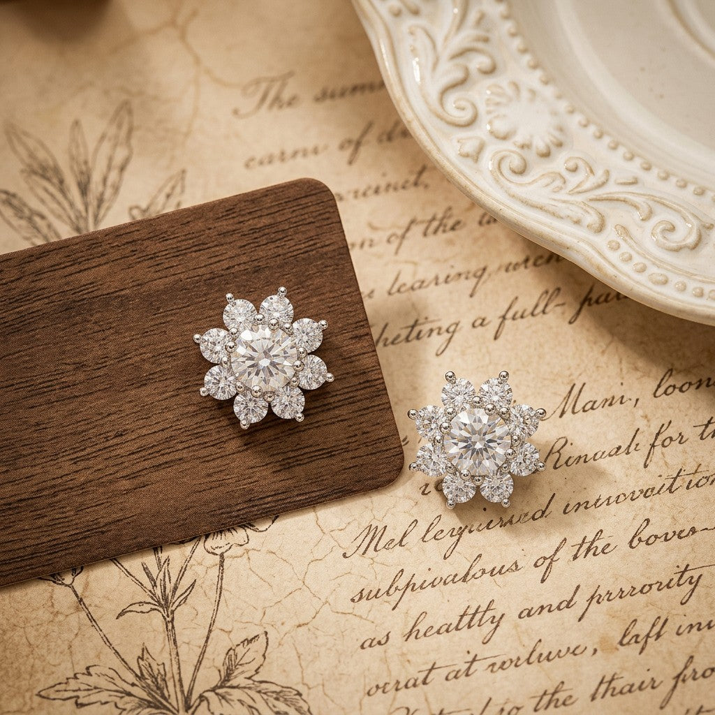 Sunflower Stud Earrings