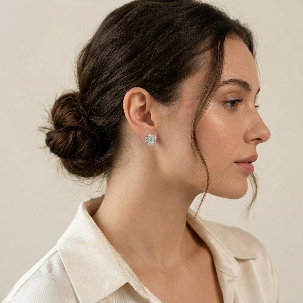 Sunflower Stud Earrings