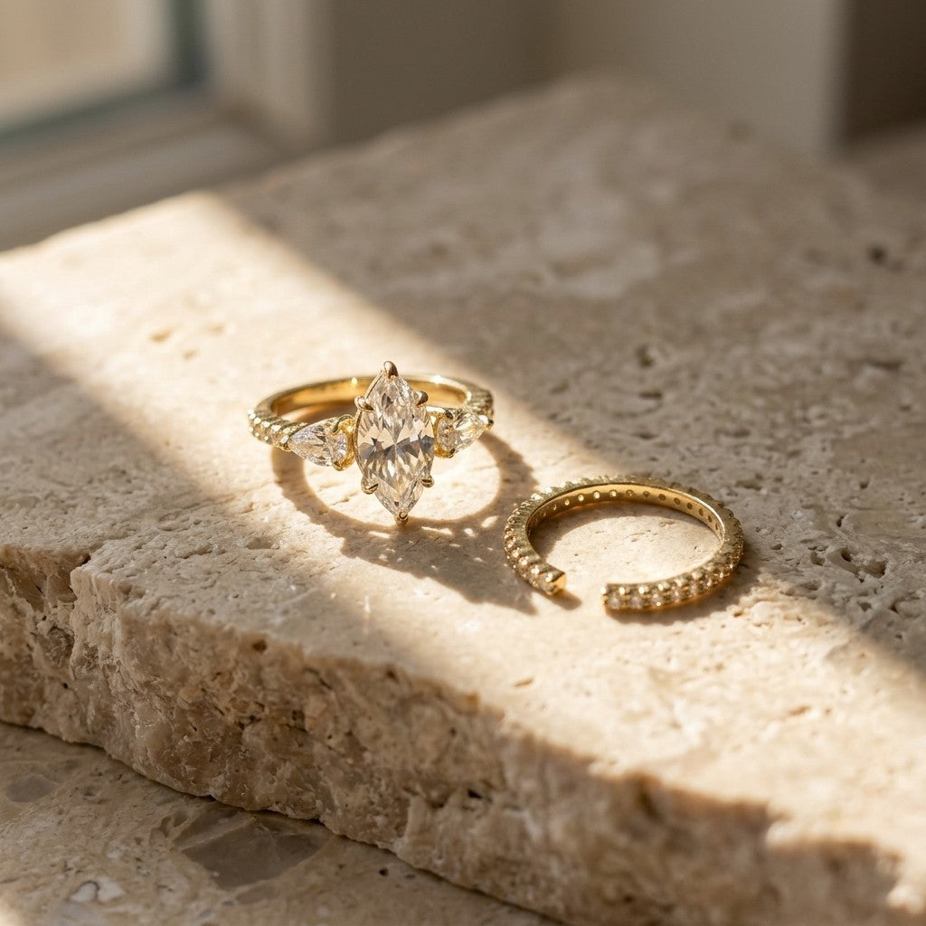 Moissanite Full Eternity Ring