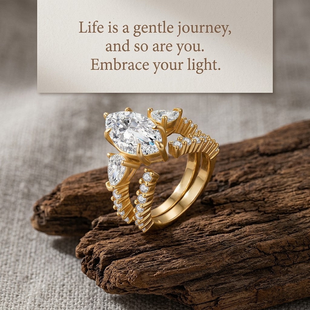 Moissanite Full Eternity Ring