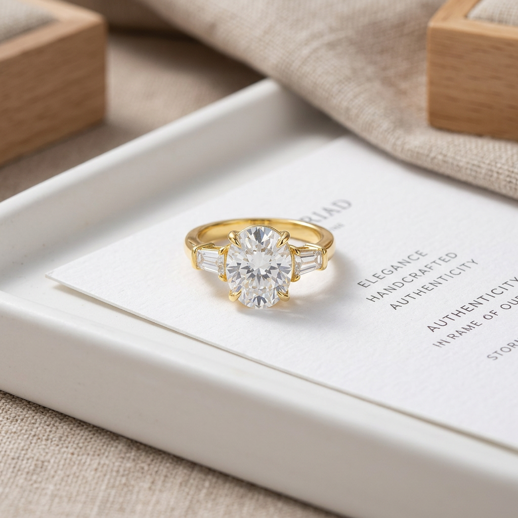Moissanite Pavé Band Ring