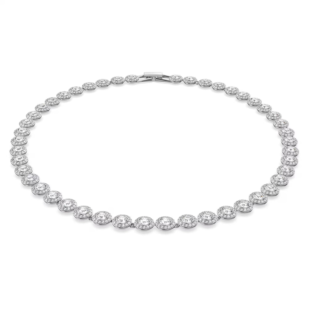 Ramona White Round Necklace