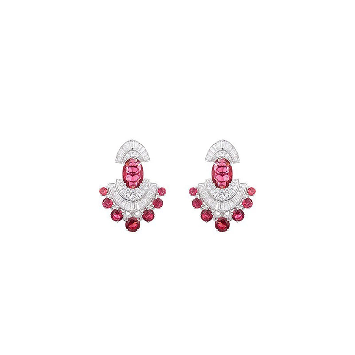 Brunrun Fan Drop Earrings