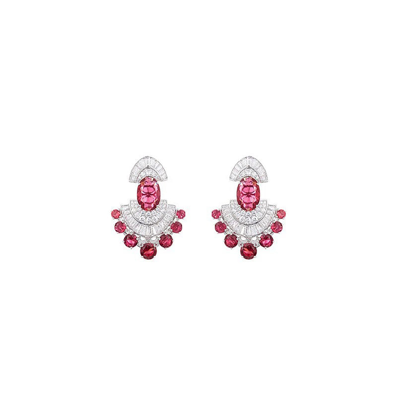 Brunrun Fan Drop Earrings
