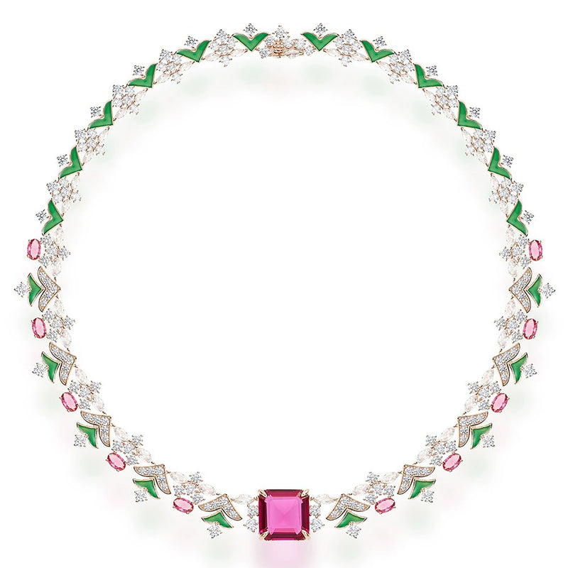 Célia Multicolor Tree Necklace