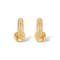 Delia 14K Gold Knot Earrings