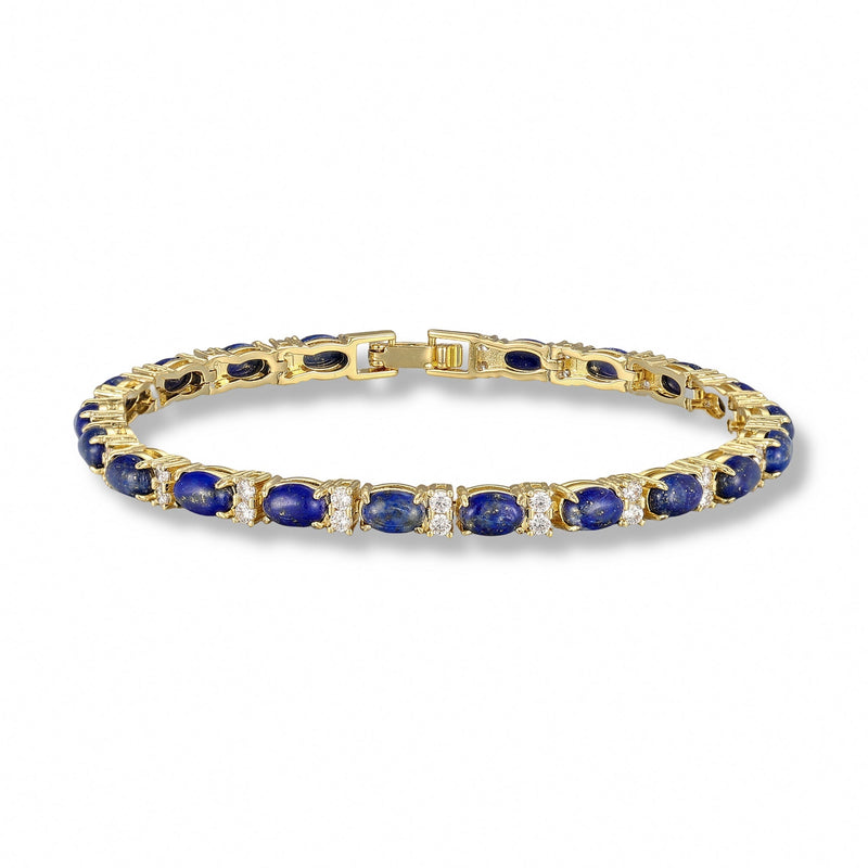 Christiane Oval Natural Stone Bracelet