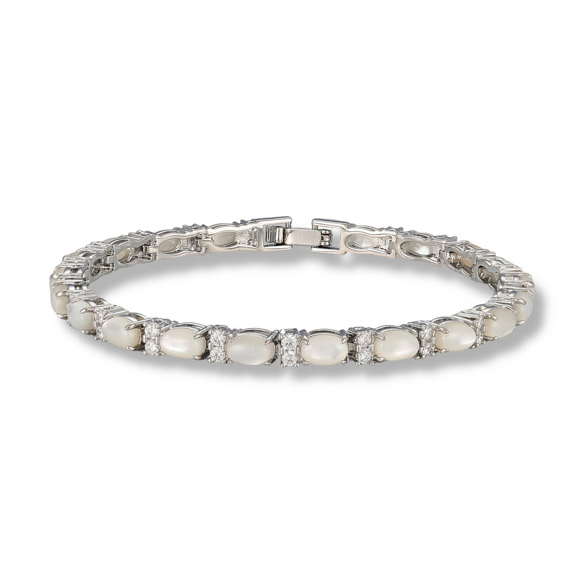 Christiane Oval Natural Stone Bracelet
