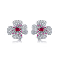 Doriane Floral Stud Earrings