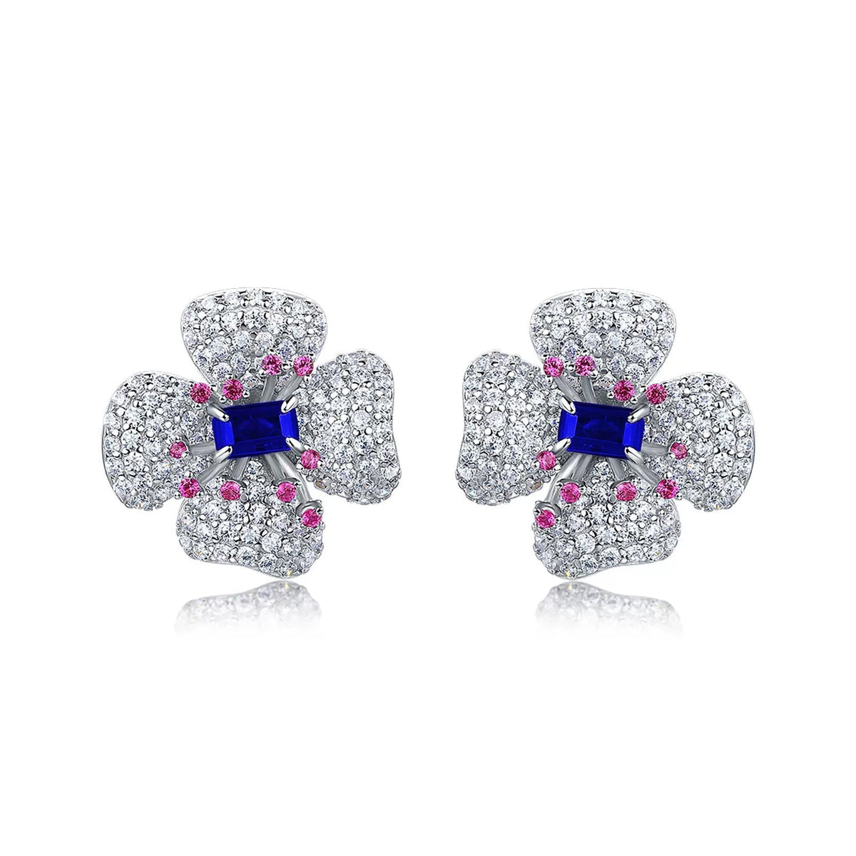 Doriane Floral Stud Earrings