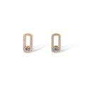 Dune 14K Gold Oval Earrings