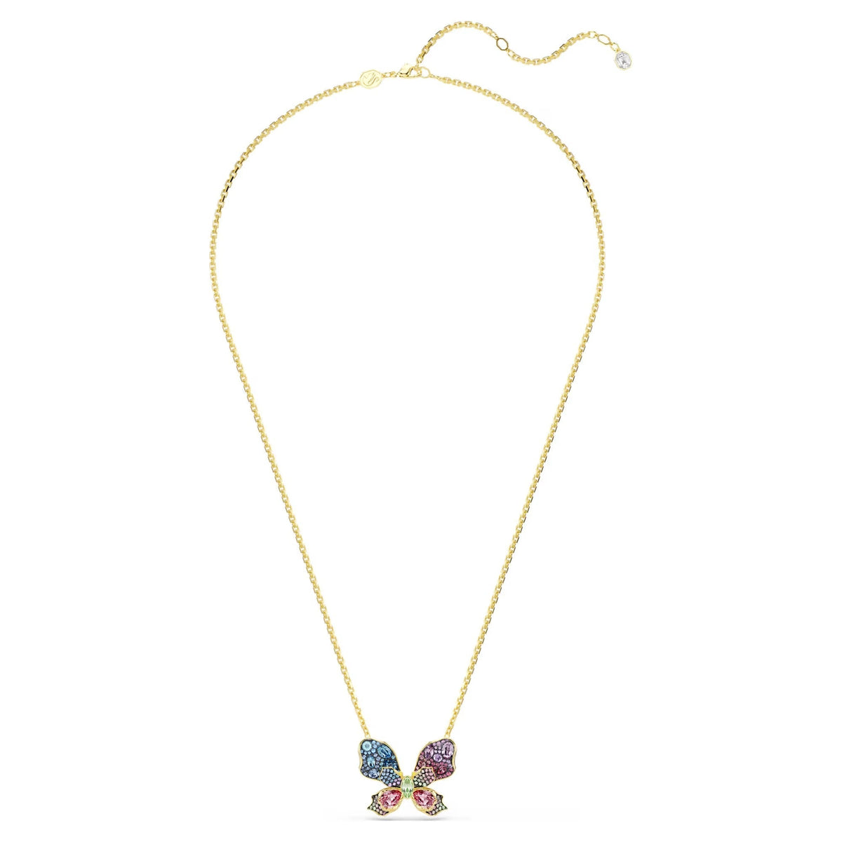 Emilia Multicolor Butterfly Necklace