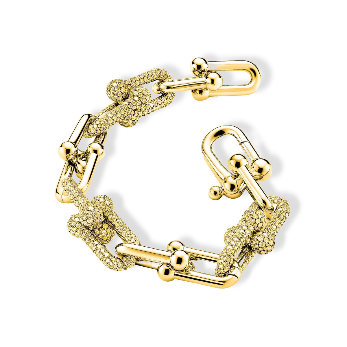 Falkrun 14K Gold Ball Chain Bracelet
