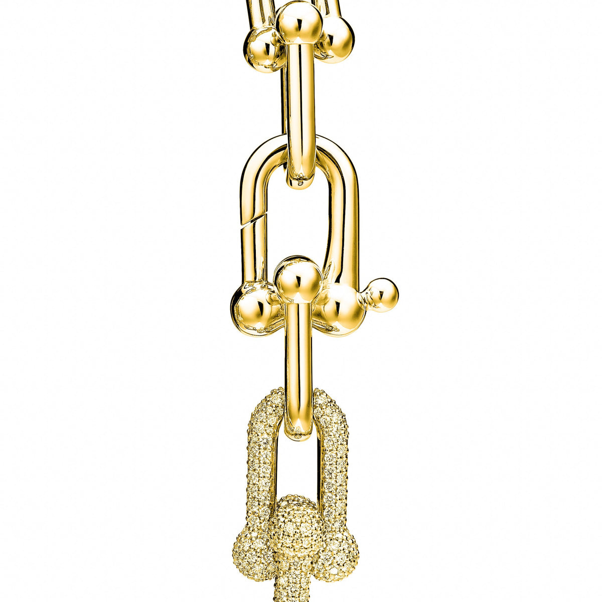 Falkrun 14K Gold Ball Chain Bracelet