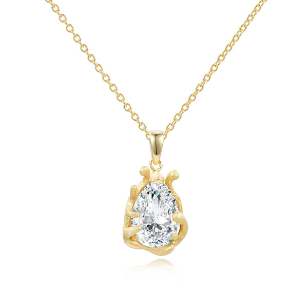 Moissanite Pendant Necklace