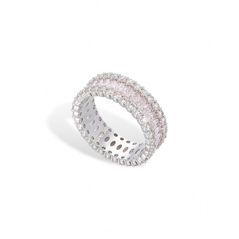 Géraldine Pink Marquise Ring
