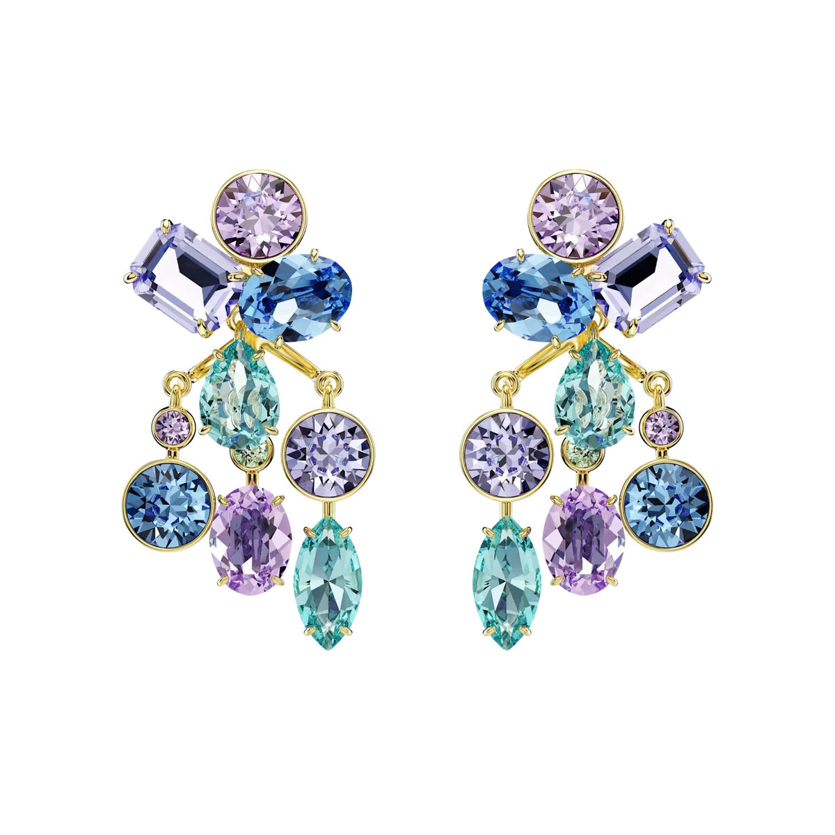 Gloria Multicolor Mixed Shape Earrings